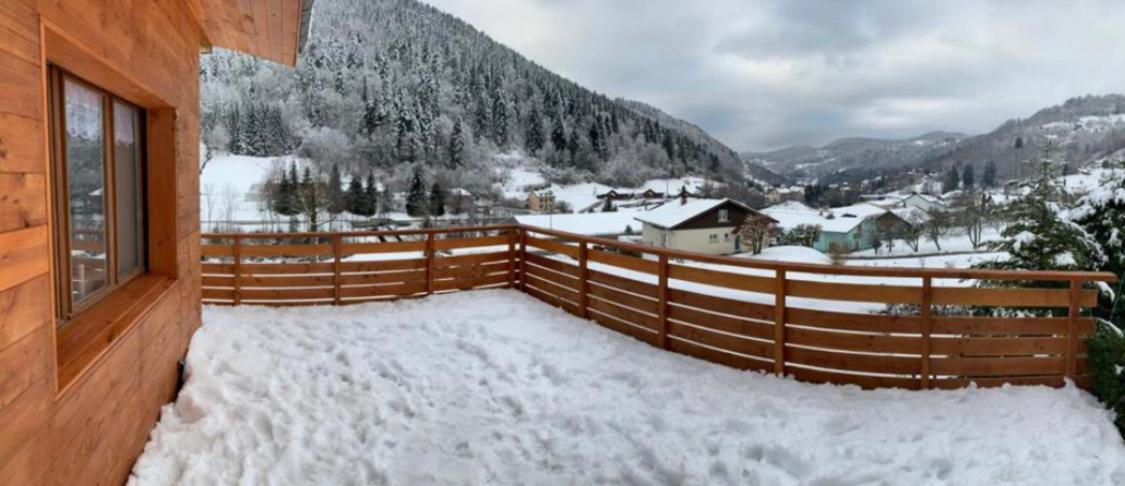 Chalet Individuel - Panoramique Montagnes & Proche Lac La Bresse Dış mekan fotoğraf