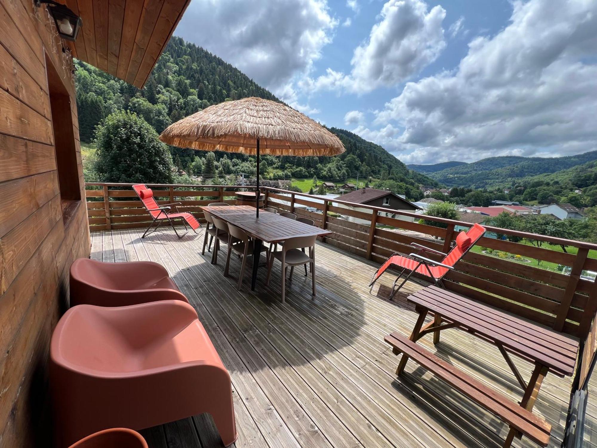 Chalet Individuel - Panoramique Montagnes & Proche Lac La Bresse Dış mekan fotoğraf
